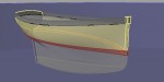 computer generated view of hull